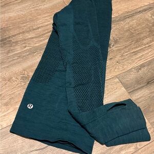 lululemon athletica Dark Teal Long Sleeve Top